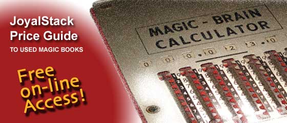JoyalStack Price Guide to used magic books